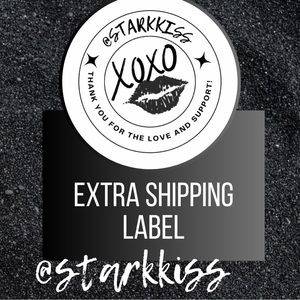 Extra shipping label